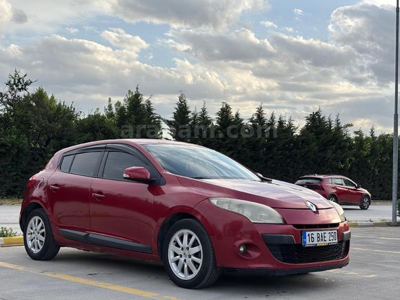 155 BİNDE - BAKIMLI - FRANSIZ KASA - MEGANE 3 - HİÇ TÜP TAKILMAMIŞ