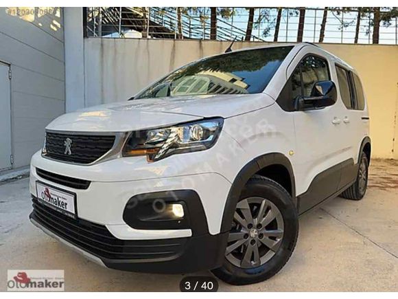 Sahibinden Peugeot Rifter 1.5 BlueHDI Allure 2024 Model  40.000 km Beyaz