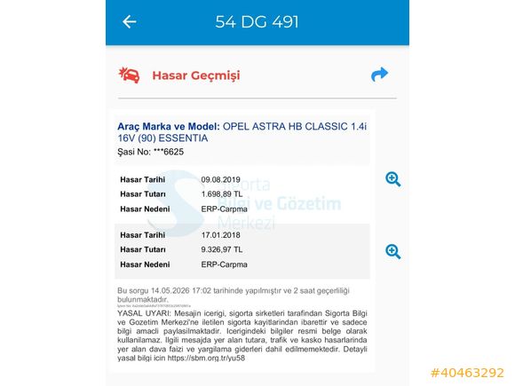 ORCAN MOTORS 2011 Astra 1.4i 16V Essentia