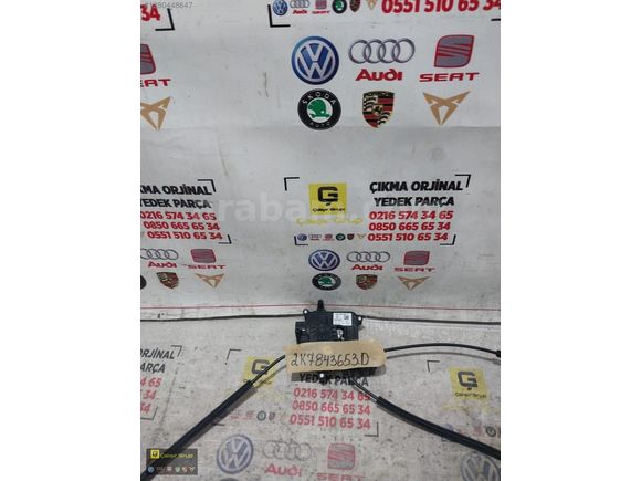 VOLKSWAGEN CADDY SOL SÜRGÜLÜ KAPI KİLİDİ OEM 2K7843653