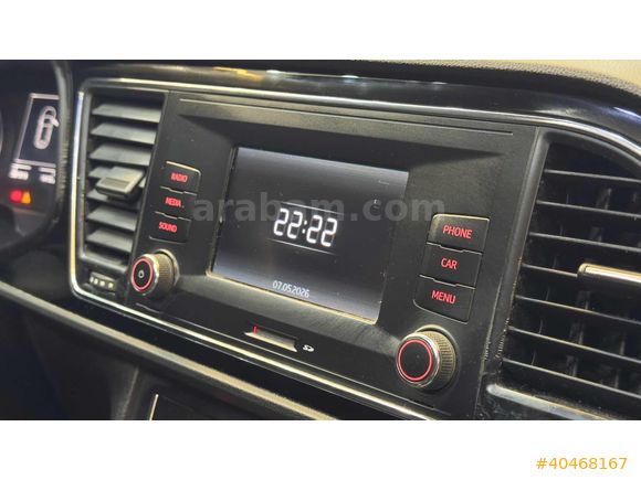 BOYASIZ 2016 MODEL SEAT LEON 1.6 TDİ STYLE+CAM TAVAN