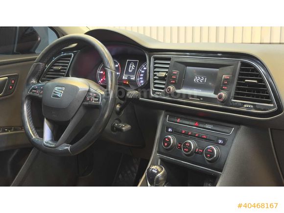 BOYASIZ 2016 MODEL SEAT LEON 1.6 TDİ STYLE+CAM TAVAN