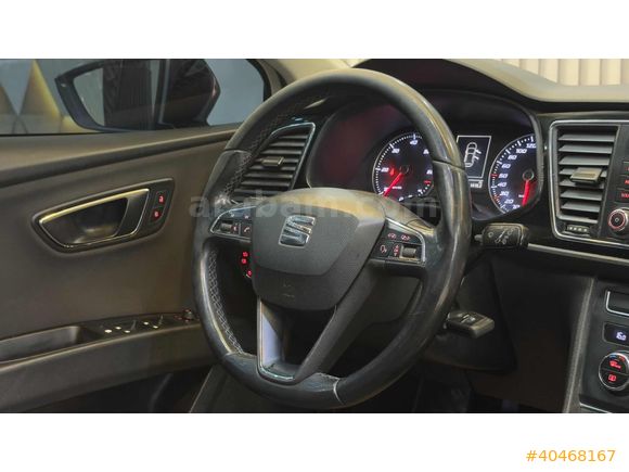 BOYASIZ 2016 MODEL SEAT LEON 1.6 TDİ STYLE+CAM TAVAN