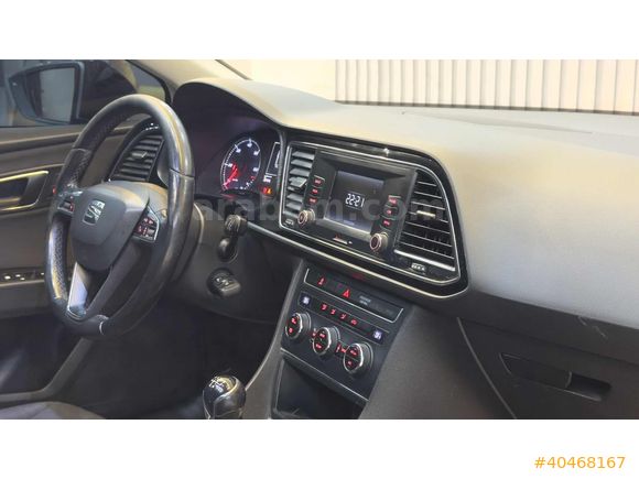 BOYASIZ 2016 MODEL SEAT LEON 1.6 TDİ STYLE+CAM TAVAN