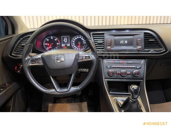 BOYASIZ 2016 MODEL SEAT LEON 1.6 TDİ STYLE+CAM TAVAN
