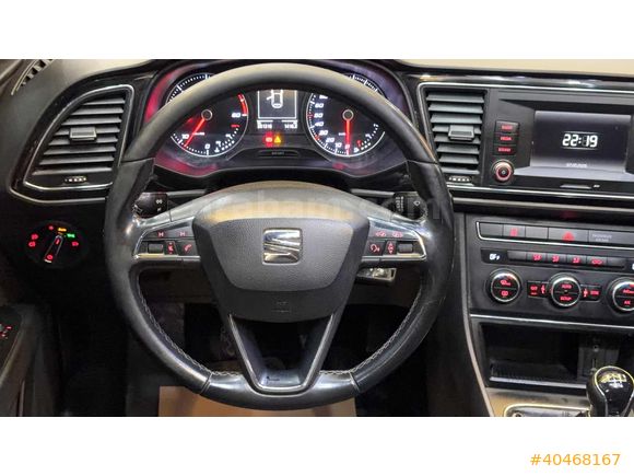 BOYASIZ 2016 MODEL SEAT LEON 1.6 TDİ STYLE+CAM TAVAN