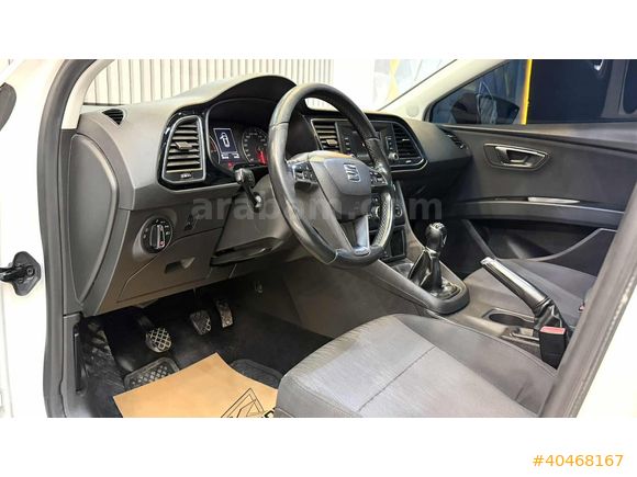 BOYASIZ 2016 MODEL SEAT LEON 1.6 TDİ STYLE+CAM TAVAN