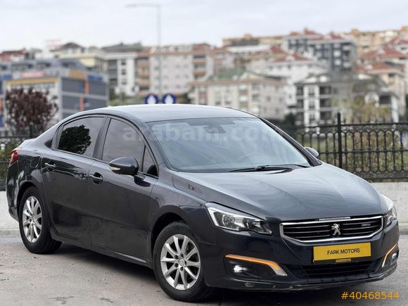 FARK MOTORS | 2015 DİZEL OTOMATİK PEUGEOT 508 MASRAFSIZ