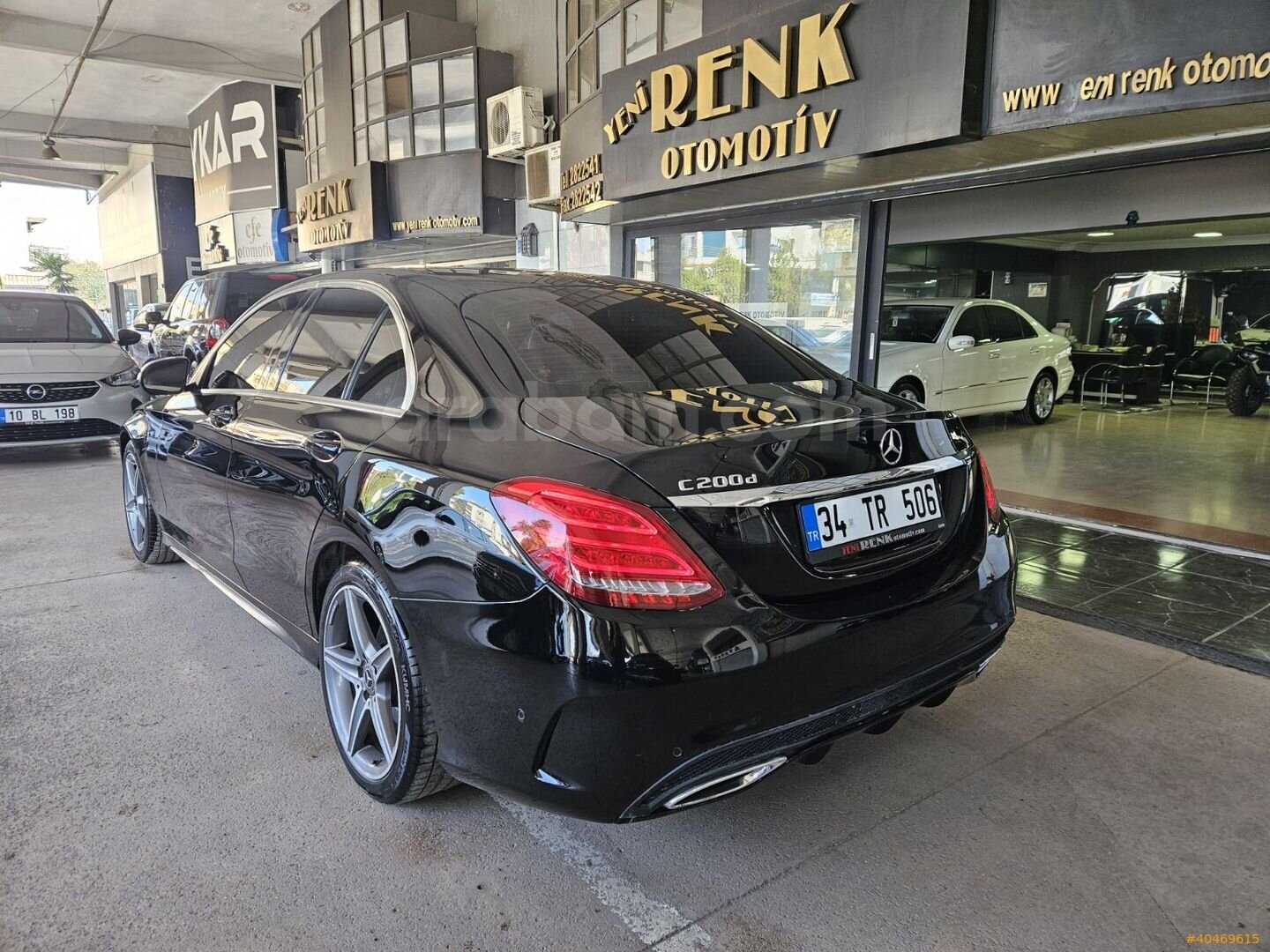 Galeriden Mercedes - Benz C 200 D AMG 2018 Model İzmir 218.000 km Siyah 7