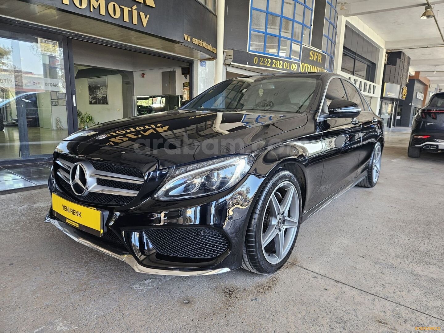 Galeriden Mercedes - Benz C 200 D AMG 2018 Model İzmir 218.000 km Siyah 3
