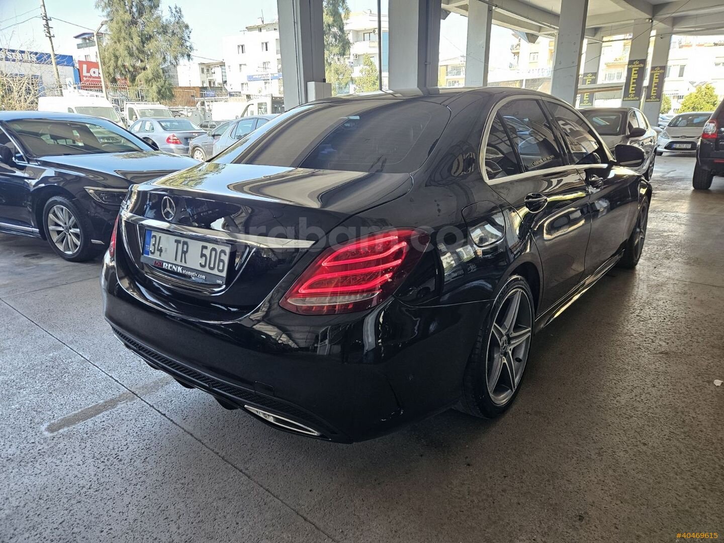 Galeriden Mercedes - Benz C 200 D AMG 2018 Model İzmir 218.000 km Siyah 5