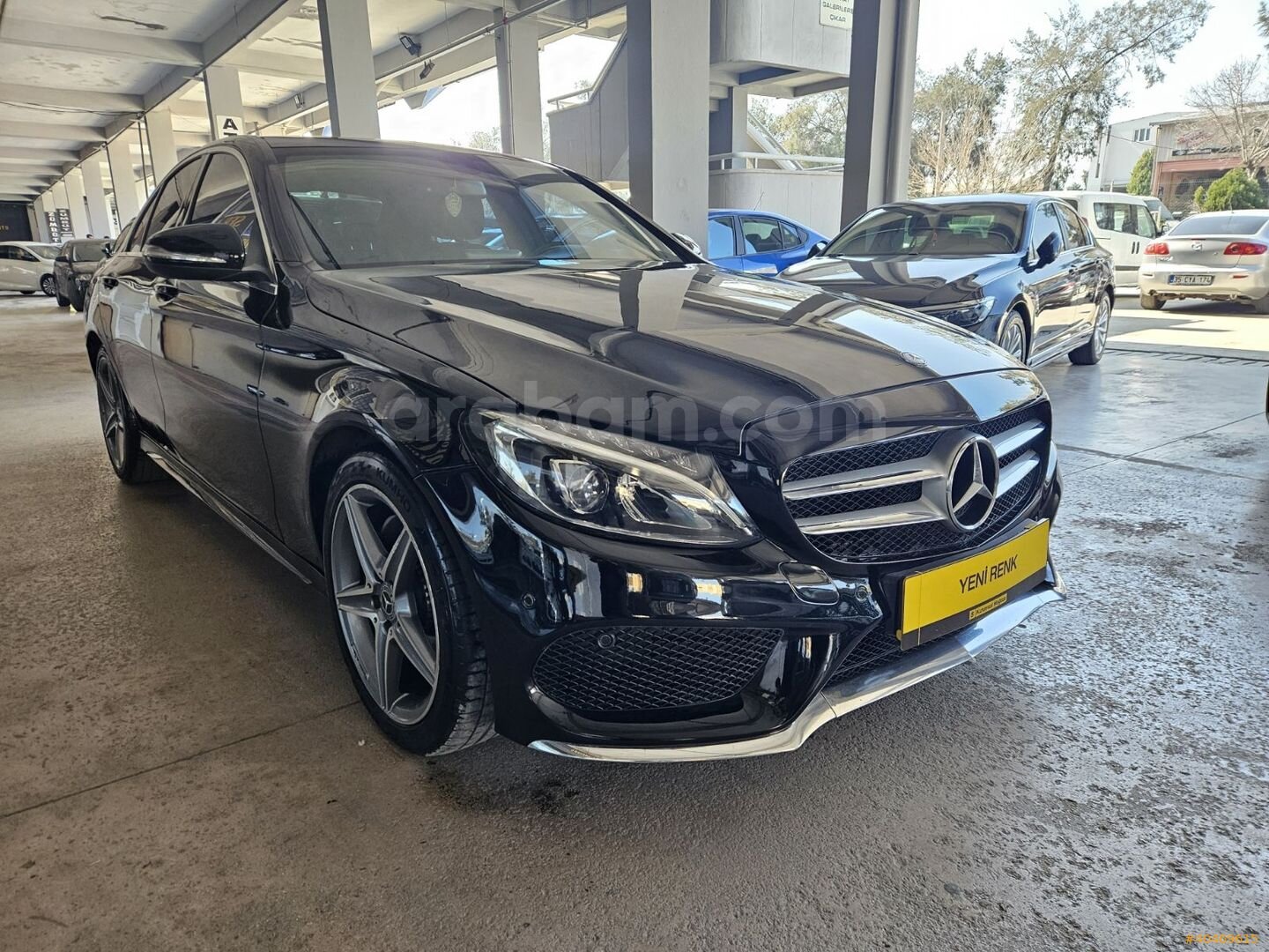 Galeriden Mercedes - Benz C 200 D AMG 2018 Model İzmir 218.000 km Siyah 4