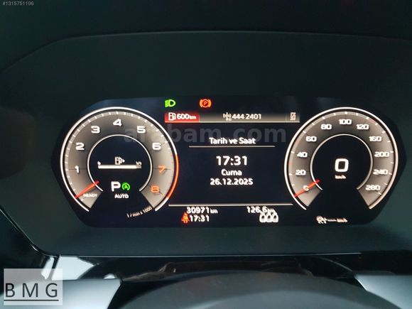 2023 ÇIKIŞ 2022 MODEL AUDİ A3 35 TFSİ ADVANCED.DAHA 30 BİN KM.de