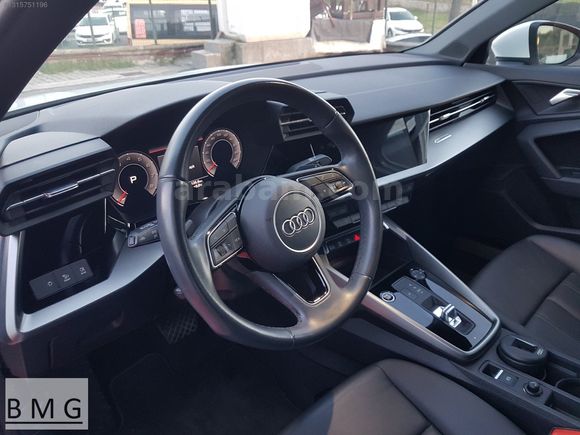 2023 ÇIKIŞ 2022 MODEL AUDİ A3 35 TFSİ ADVANCED.DAHA 30 BİN KM.de