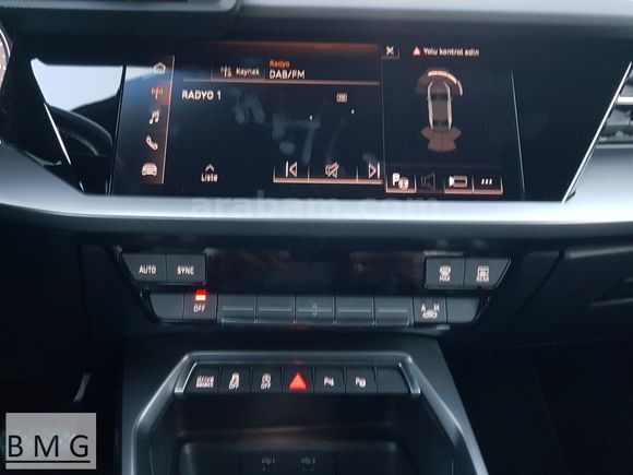 2023 ÇIKIŞ 2022 MODEL AUDİ A3 35 TFSİ ADVANCED.DAHA 30 BİN KM.de