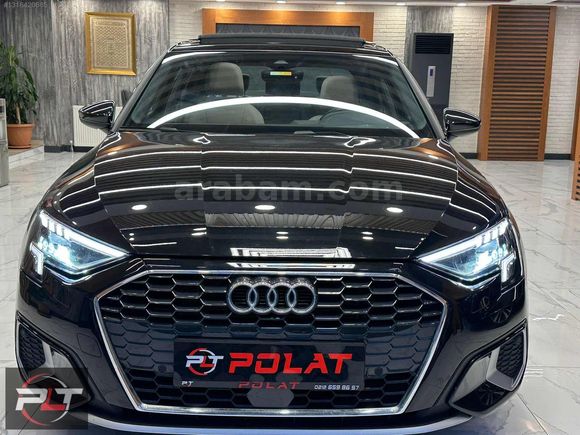 POLAT'TAN 2023 AUDİ A3 35 TFSI ADVANCED HATASIZ CAM TAVANLI