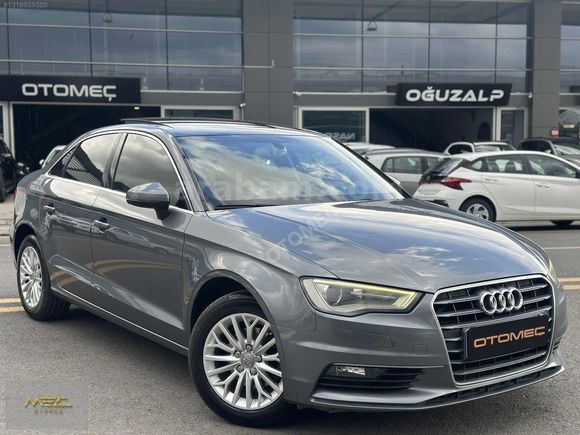 OTOMEÇ'DEN 2015 A3 1.6 CAM TAVAN+ İLK EL+ SERV.BAKIMLI+ İÇİ KREM