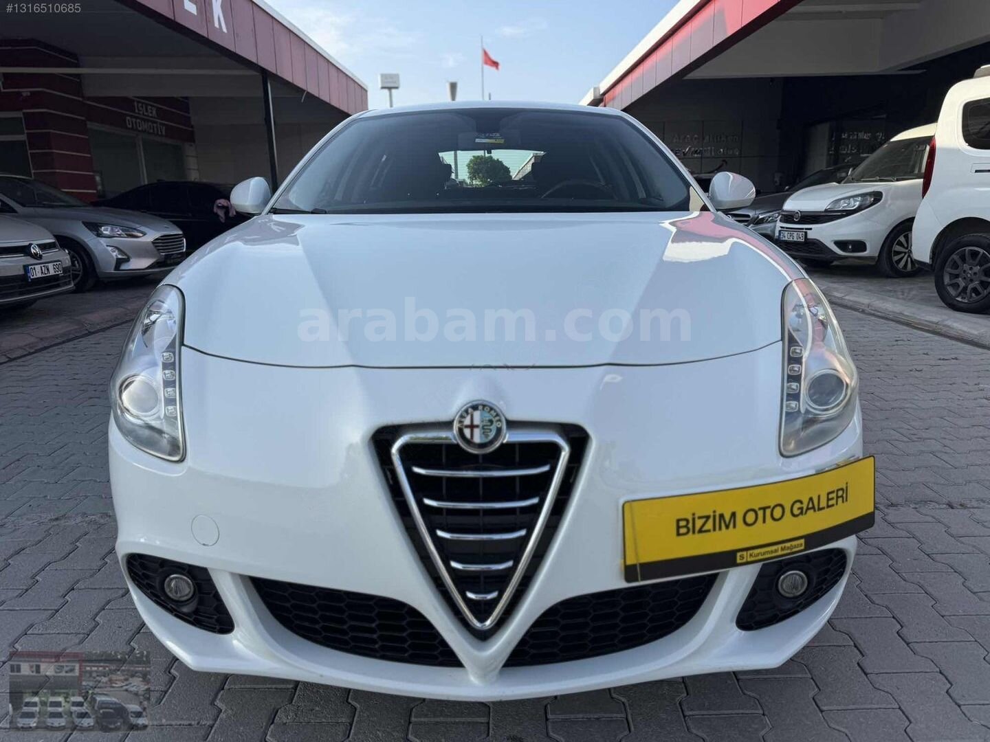 Galeriden Alfa Romeo Giulietta 1.4 TB Progression Plus 2013 Model Adana 100.000 km Beyaz 4