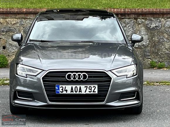 2017 AUDİ A3 1.6 TDİ DESİNG LİNE C.TAVAN KAYAR LED 124.000 KM