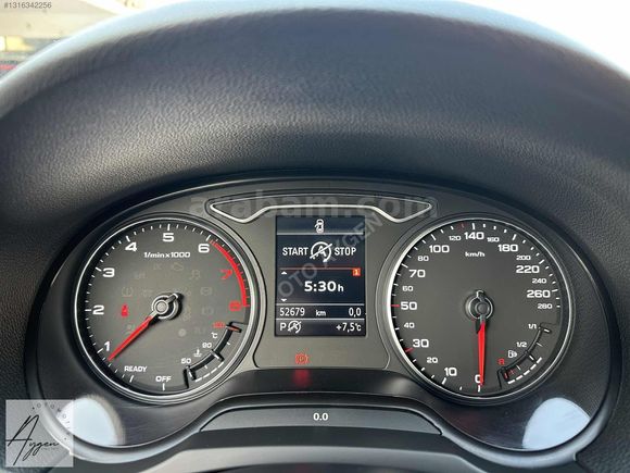 2020 AUDİ A3 35 TFSI 150hp Dynamic+Prestige 52.679 KM'DE