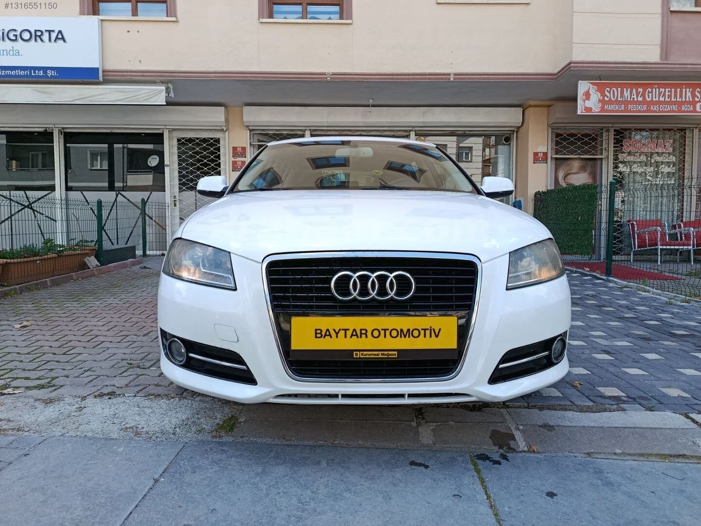 Galeriden Audi A3 Sportback 1.2 TFSI Attraction 2012 Model Ankara 224.350 km Beyaz 2