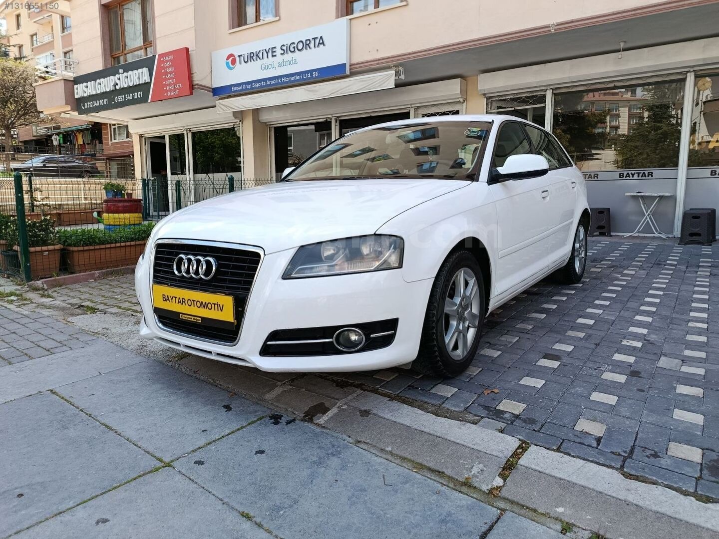 Galeriden Audi A3 Sportback 1.2 TFSI Attraction 2012 Model Ankara 224.350 km Beyaz 1