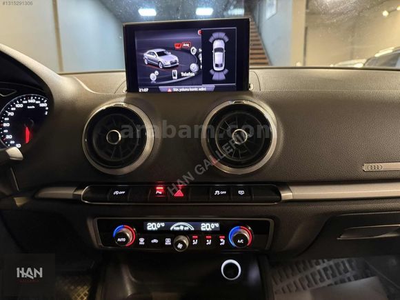 HAN - AUDİ A3 SEDAN 1.6TDI DYNAMİC / 2017 / OTOMATİK /DEĞİŞENSİZ