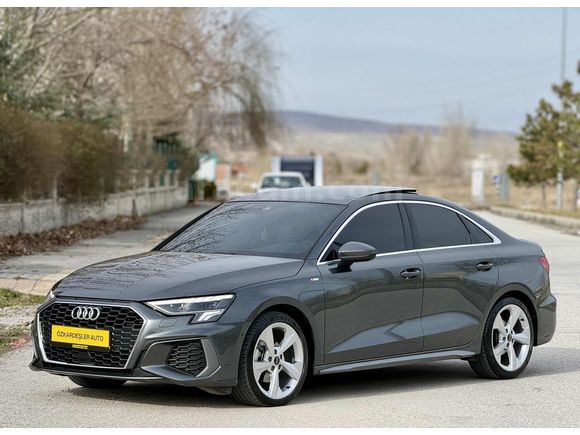 2023 A3 S-Line 44BİN KM YTKLİ SERVS BKM HATASIZ BOYASIZ