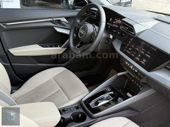 ELZ AUTO 2025 AUDİ A3 SPORTBACK ADVANCED 10.000KM BOYASIZ