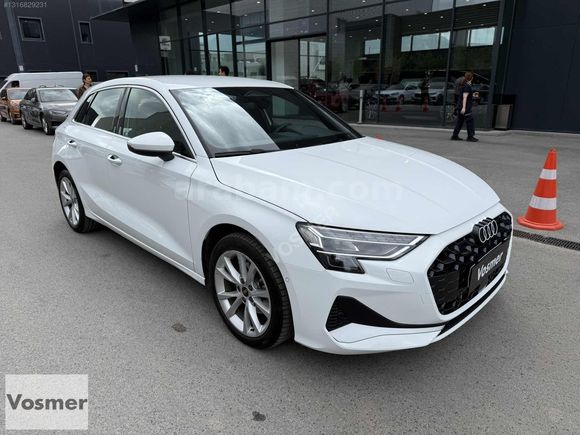 VOSMER 2025 AUDİ A3 SPORTBACK ADVENCED 35 TFSI 1.5 150HP STRONIC
