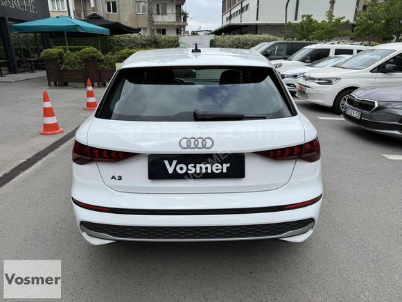 VOSMER 2025 AUDİ A3 SPORTBACK ADVENCED 35 TFSI 1.5 150HP STRONIC