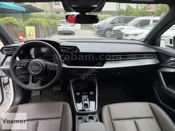 VOSMER 2025 AUDİ A3 SPORTBACK ADVENCED 35 TFSI 1.5 150HP STRONIC