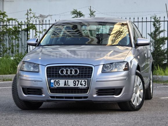 AUDİ A3/1.6 FSİ/2005 MODEL/MANUEL VİTES/TEMİZ/BAKIMLI
