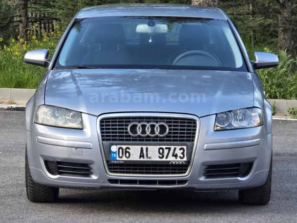 AUDİ A3/1.6 FSİ/2005 MODEL/MANUEL VİTES/TEMİZ/BAKIMLI