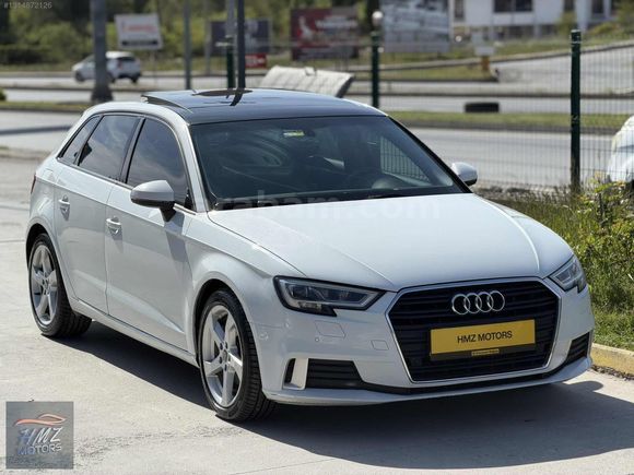 HMZ MOTORS DAN 2017 AUDİ A3 1.6 TDİ SPORTBACK DYNAMİC CAM TAVAN