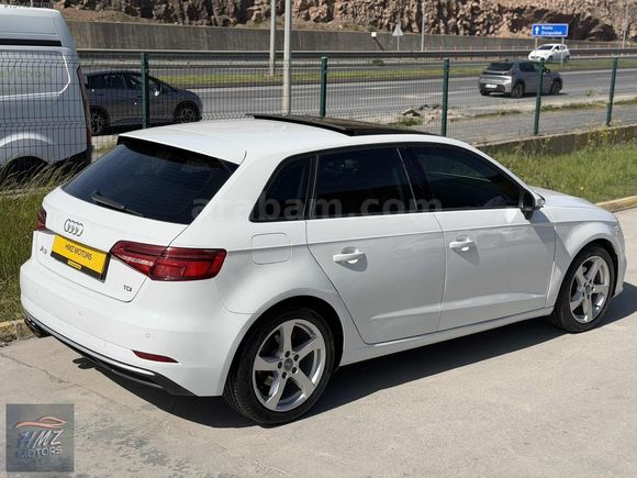 HMZ MOTORS DAN 2017 AUDİ A3 1.6 TDİ SPORTBACK DYNAMİC CAM TAVAN