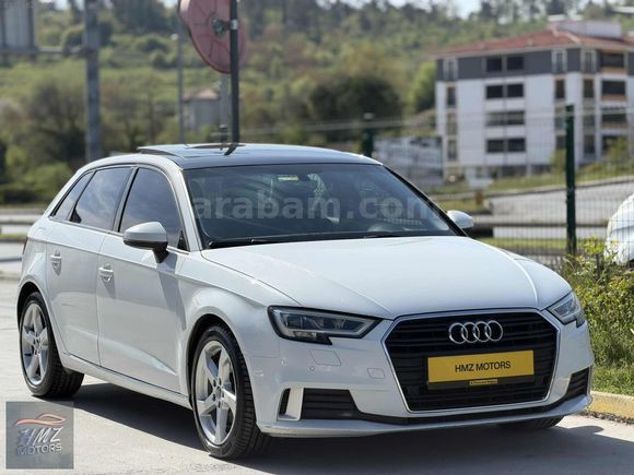 HMZ MOTORS DAN 2017 AUDİ A3 1.6 TDİ SPORTBACK DYNAMİC CAM TAVAN