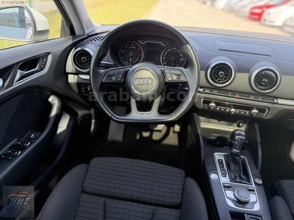 HMZ MOTORS DAN 2017 AUDİ A3 1.6 TDİ SPORTBACK DYNAMİC CAM TAVAN