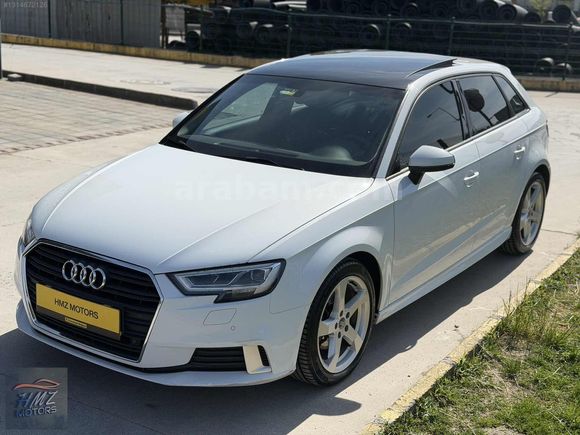 HMZ MOTORS DAN 2017 AUDİ A3 1.6 TDİ SPORTBACK DYNAMİC CAM TAVAN