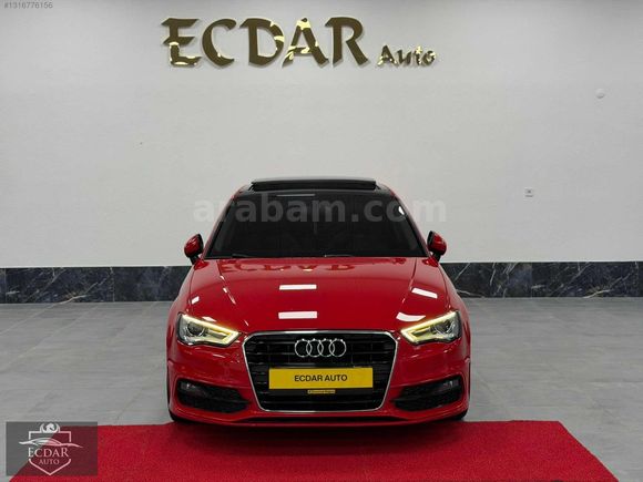 2015 MODEL A3 124 BİN KM DE RECARO CAM TVN S LİNE - KK 12 TKST