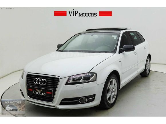 2012 A3 1.4 TFSI ATTRACTİON S-TRONİC CAMTAVAN LED X ZENON K.AYNA