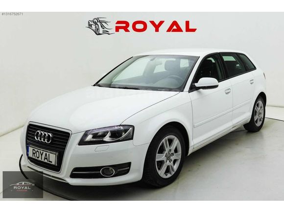 ROYAL GARAGE'DAN İLK EL 2012 AUDİ A3 1.6 TDİ S-TRONİC-LED-XENON