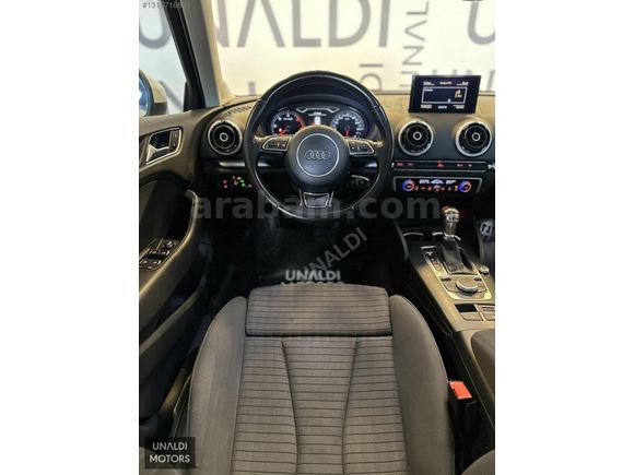ÜNALDI'DAN 2015 A3 SPORTBACK AMBİTİON 1.6 TDİ CAM TAVAN BAKIMLI