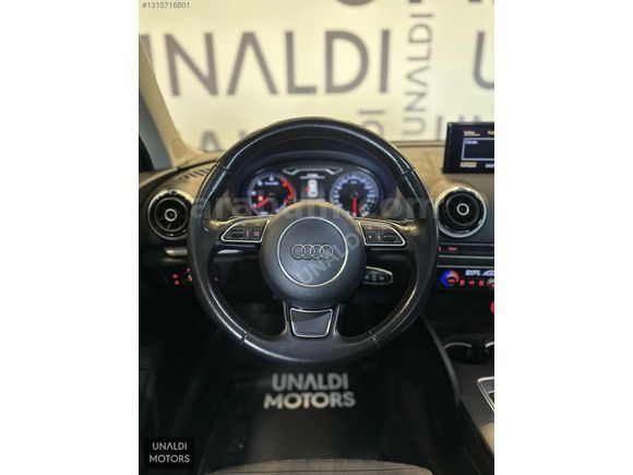 ÜNALDI'DAN 2015 A3 SPORTBACK AMBİTİON 1.6 TDİ CAM TAVAN BAKIMLI
