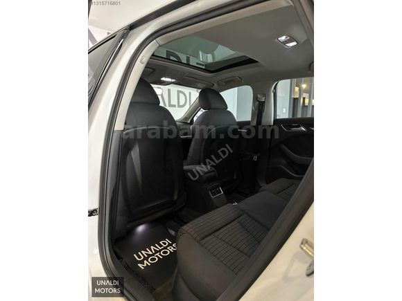 ÜNALDI'DAN 2015 A3 SPORTBACK AMBİTİON 1.6 TDİ CAM TAVAN BAKIMLI