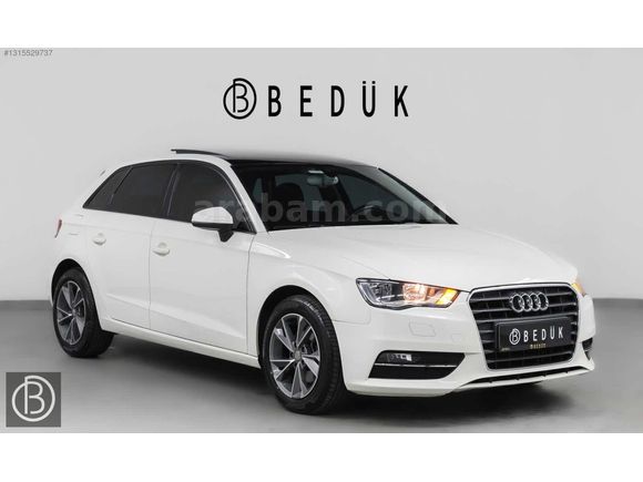 2013 AUDİ A3 MAKYAJLI CAM TAVANLI OTOMATK %30 PEŞİN 36 AY SENET