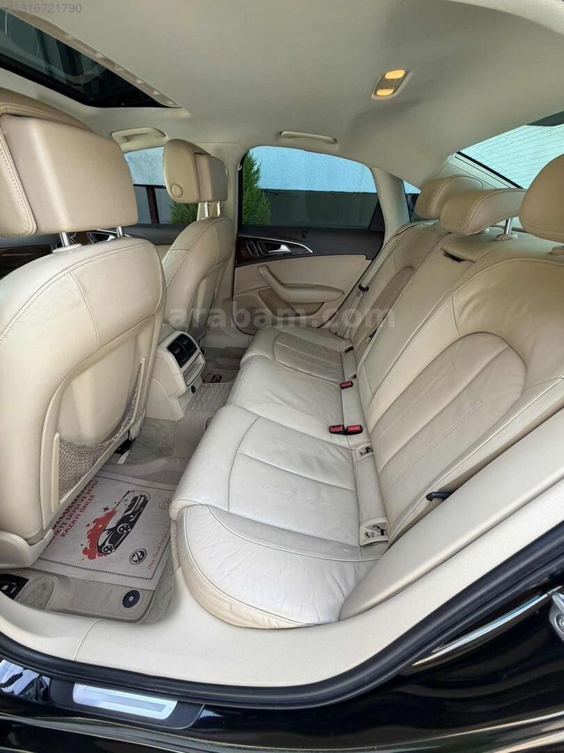 Galeriden Audi A6 Sedan 2.0 TDI 2012 Model Denizli 309.800 km Siyah 6