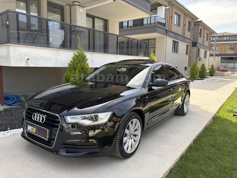 Galeriden Audi A6 Sedan 2.0 TDI 2012 Model Denizli 309.800 km Siyah