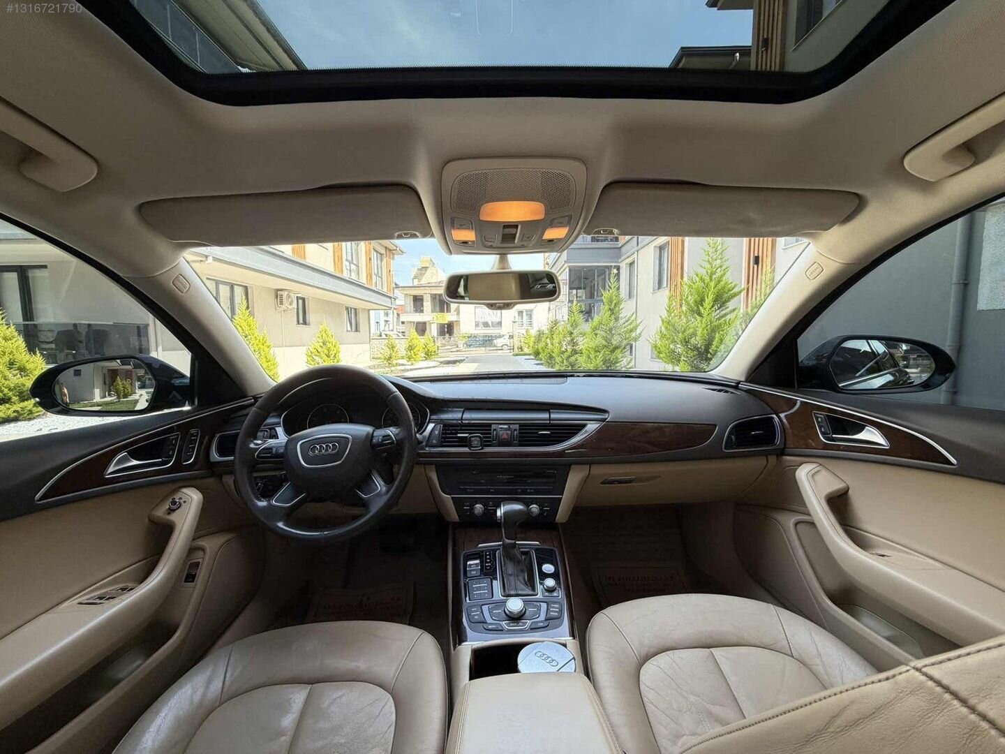 Galeriden Audi A6 Sedan 2.0 TDI 2012 Model Denizli 309.800 km Siyah 5