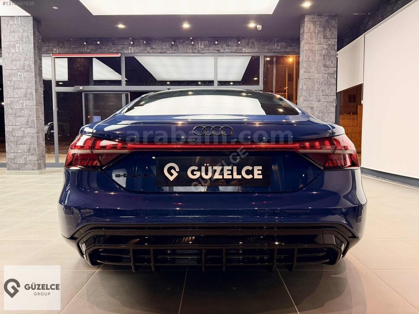 Galeriden Audi E-Tron GT Quattro 2023 Model Antalya 10.000 km Mavi 6